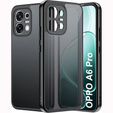 Etui do Oppo A6 Pro 5G, Fusion Hybrid, matowe czarne
