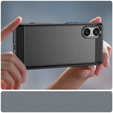 Etui do Sony Xperia 5 V, Karbon, czarne