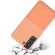 Etui Silicone Lite Pocket do Samsung Galaxy S22+ Plus 5G, Orange