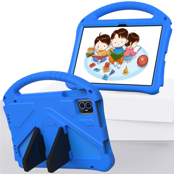 Etui do T Tablet 2 5G, dziecięce, z uchwytem i podstawką, niebieskie