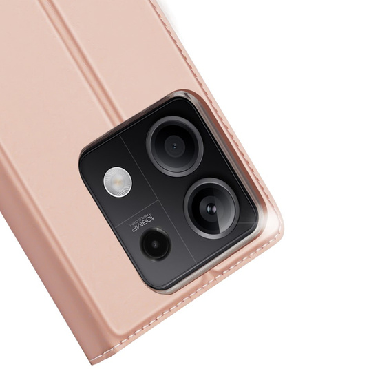 Etui Dux Ducis do Xiaomi Redmi Note 13 5G, Skinpro, różowe rose gold