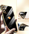 Etui do Samsung Galaxy A36 5G, Electro heart, czarne + Szkło 9H