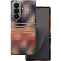 Etui do Samsung Galaxy Z Fold7 5G - magnetyczne z włókna aramidowego, pomarańczowe