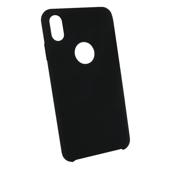 Etui ERBORD Silicone Case do iPhone XS Max - Black