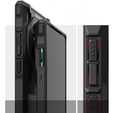 Etui pancerne Ringke do OnePlus 12 5G, Fusion X, Przezroczyste / Czarne