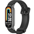 Pasek Silikonowy do Xiaomi Smart Band 10 / 9 / 8, Czarny
