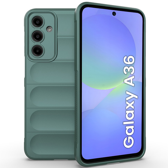 Etui do Samsung Galaxy A36 5G, Gaming Shockproof, zielone