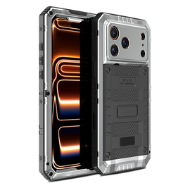 Etui Wodoodporne IP68 do iPhone 17 Pro, srebrne