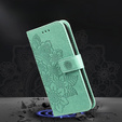 Etui z klapką do Samsung Galaxy A54 5G, Mandala, zielone