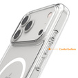 Przezroczyste etui TPU + PC z MagSafe do iPhone Air – smukła ochrona z funkcją magnetyczną