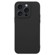 Etui do iPhone 15 Pro, Silicone Lite, czarne