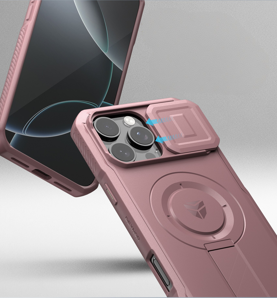 Etui Dexnor do iPhone 16 Pro Max – silne magnetyczne mocowanie do MagSafe