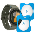 2x Szkło Hartowane z ramką do montażu ERBORD do Samsung Galaxy Watch 7 40mm