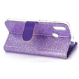 Etui z klapką do Huawei P Smart 2019 / Honor 10 Lite, Glitter Mirror Wallet, fioletowe