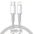BASEUS Kabel USB PD20W Type C to Lightning 200cm - White
