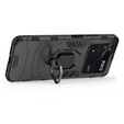 Etui do Xiaomi Poco M4 Pro 4G, Kickstand Ring, czarne