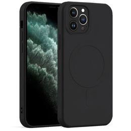 Etui Silicone Mag Cover do iPhone 11 Pro, Black