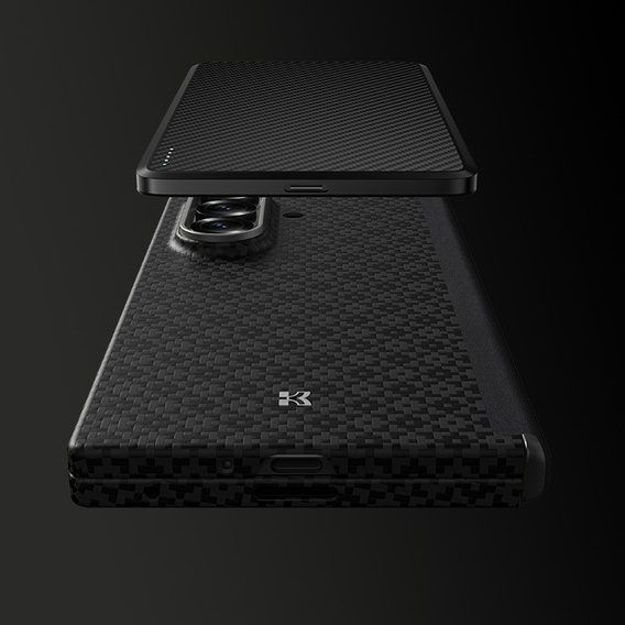 Etui Benks Magnetic Armor Grid Axis Kevlar 1000D (0047) do Samsung Galaxy Z Fold7 – czarny
