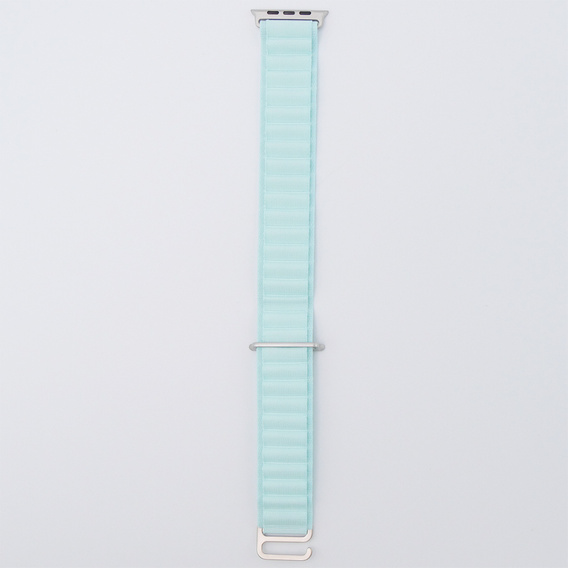 Pasek Nylonowy do Apple Watch 1/2/3/4/5/6/7/8/9/10/11/SE Ultra 1/2/3 42/44/45/46/49mm, Niebieski