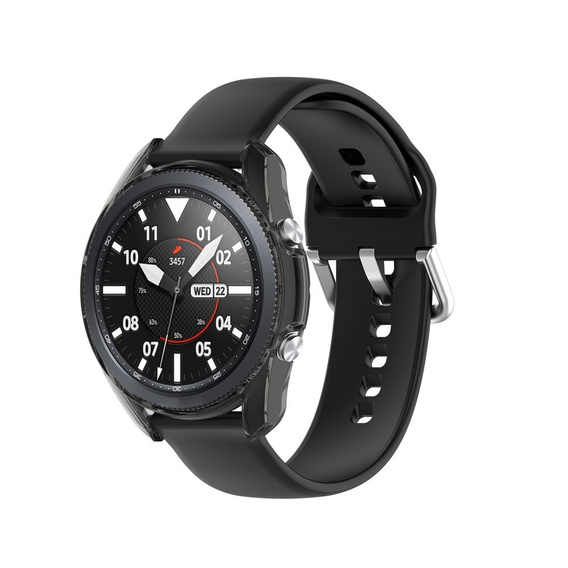 Etui TPU Frame Samsung Galaxy Watch 3 41mm, Transparent Black
