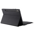 Etui z klawiaturą do Samsung Galaxy Tab S10 Lite / S10 FE / S9 FE / S9, Dux Ducis Pen Slot TouchPad Leather, czarne