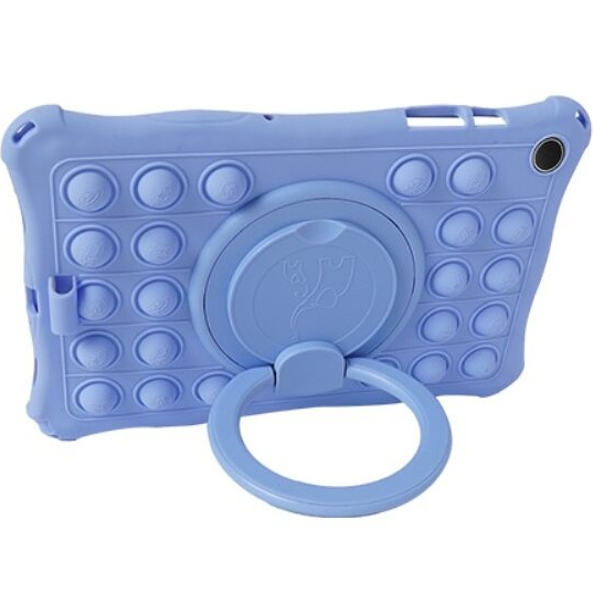 Etui dla dzieci do Samsung Galaxy Tab A9, Bubble, fioletowe