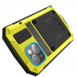 Etui do iPhone 15 Plus, R-JUST, pancerne, żółte / czarne