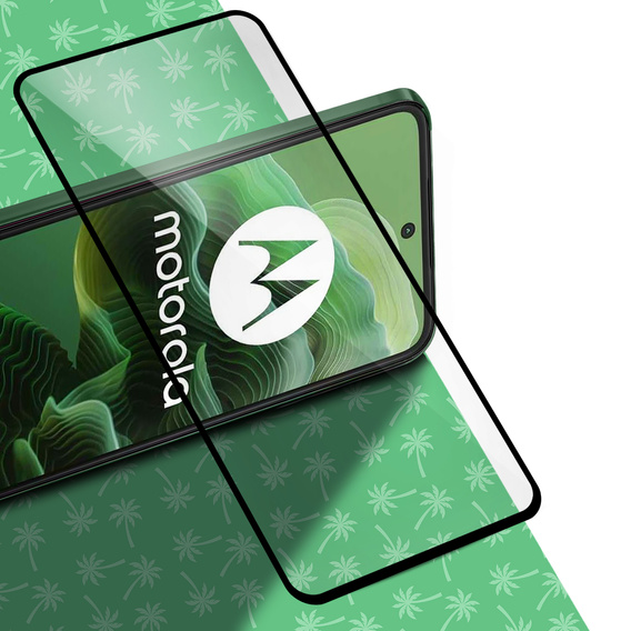 Szkło hartowane 5D Full Glue Smart Palm do Motorola Moto G35 5G