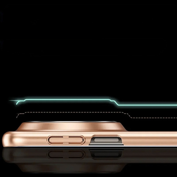 Etui do Vivo X200 Pro 5G z MagSafe – Elegancka i Funkcjonalna Ochrona - złote
