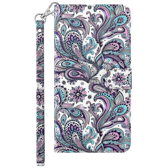 Etui z klapką do Samsung Galaxy A14 4G/5G, Wallet, Flowers