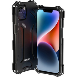 Etui R-JUST do iPhone 14, pancerne Hollow Armour, czarne