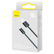 Baseus kabel Dynamic Series USB-A USB-C 1 m 100 W - Szary