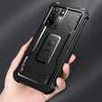 Etui pancerne do Samsung Galaxy S21, Dexnor Full Body, czarne