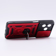 Etui pancerne do Oppo A98 5G, CamShield Slide, czerwone