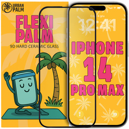 Szkło Ceramiczne 9D Flexi Palm do iPhone 14 Pro Max