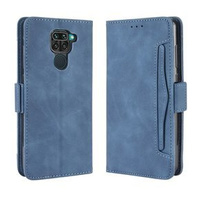 Etui z klapką do Xiaomi Redmi Note 9, Card Slot, niebieskie