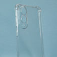 Etui ze smyczą do Samsung Galaxy S25 Edge, przezroczyste