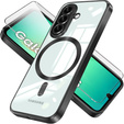 Etui do Samsung Galaxy A26 5G, Electro MagSafe, czarne + Szkło na ekran
