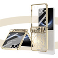 Etui do Samsung Galaxy Z Flip7 5G, Mechanical Legend, złote