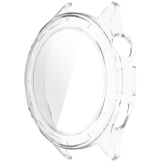 2w1 Etui + Szkło Hartowane do Xiaomi Watch S4, Przezroczyste