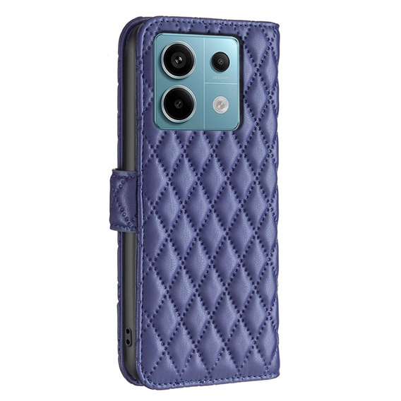 Etui z klapką do Xiaomi Redmi Note 13 Pro 5G, Wallet, BINFEN COLOR, niebieskie