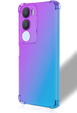 Etui Gradient Dropproof do Vivo Y19s, Fioletowe / niebieskie
