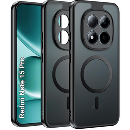 Etui do Xiaomi Redmi Note 15 Pro 4G, do MagSafe, ERBORD Matt Case, czarny