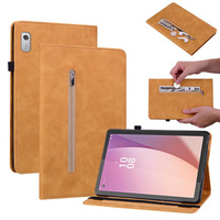 Etui do Lenovo Tab M9, Wallet Pen Slot, żółte