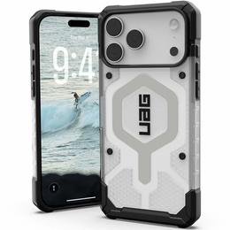 Etui Urban Armor Gear do iPhone 17 Pro Max, Pathfinder MagSafe, Ice/Silver