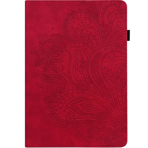 Etui do Amazon Kindle Paperwhite 5 (2021), Imprinted Flower, czerwone