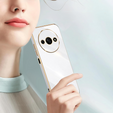 Etui do Xiaomi Redmi A3, Glamour CamShield, białe