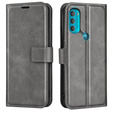 Etui Wallet do Motorola Moto G71 5G, Protective Cover, Grey