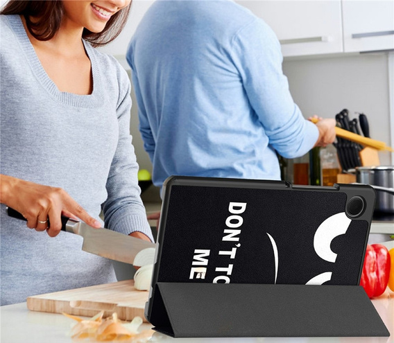 Etui do Samsung Galaxy Tab A11/A9, Smartcase, Don't Touch Me