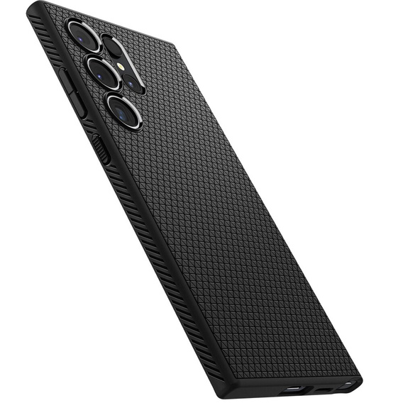 Etui Spigen do Samsung Galaxy S24 Ultra, Liquid Air, czarne
